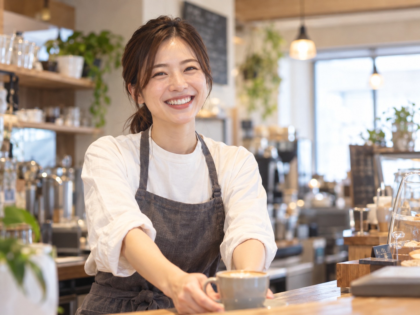 店舗で働くスタッフ